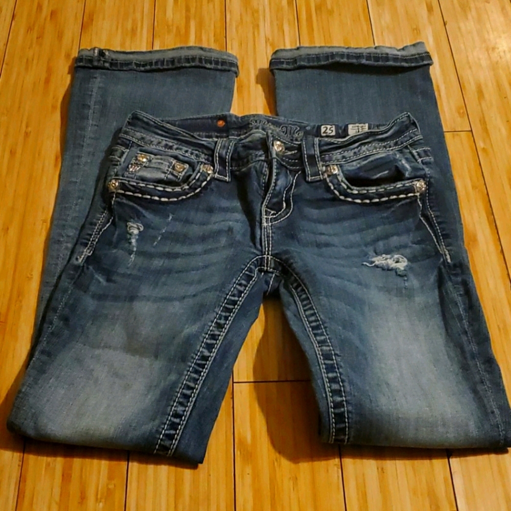Miss Me Signature Boot Cut JeansSize 25